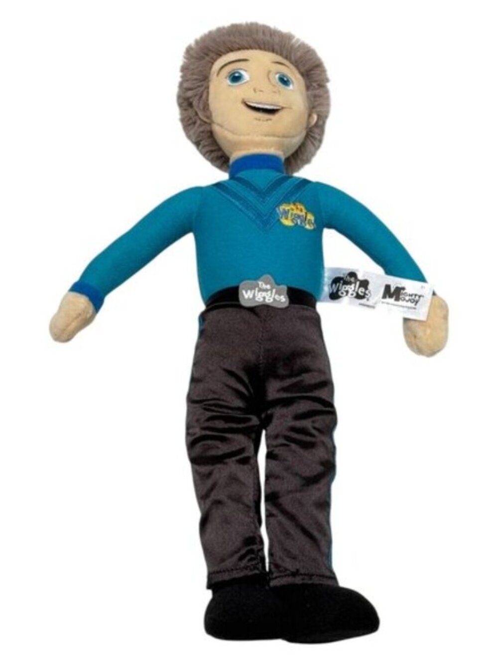 The Wiggles Plush Doll 13 inch Anthony Blue Gray Hair 2021 Mighty MoJo